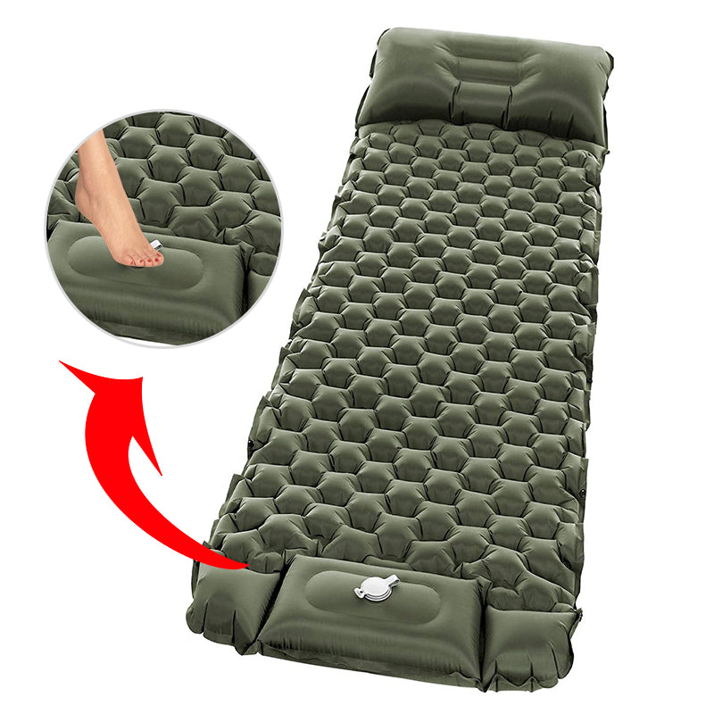 Fuktsikker oppblåsbar camping madrass