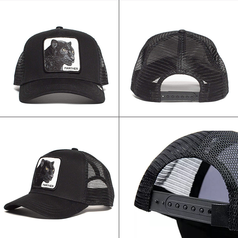 Dyremønster Baseball Caps med Netting