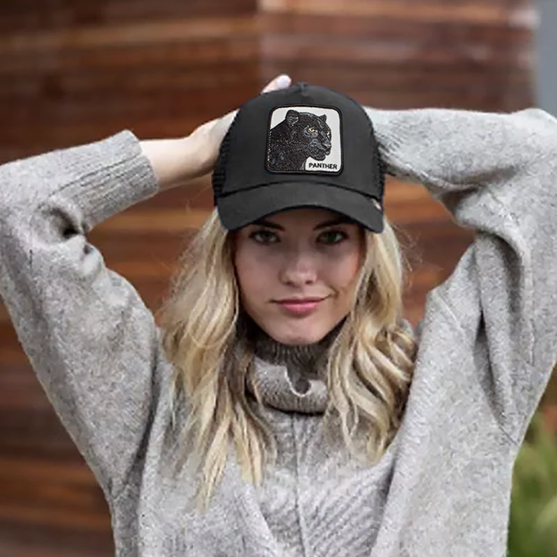 Dyremønster Baseball Caps med Netting