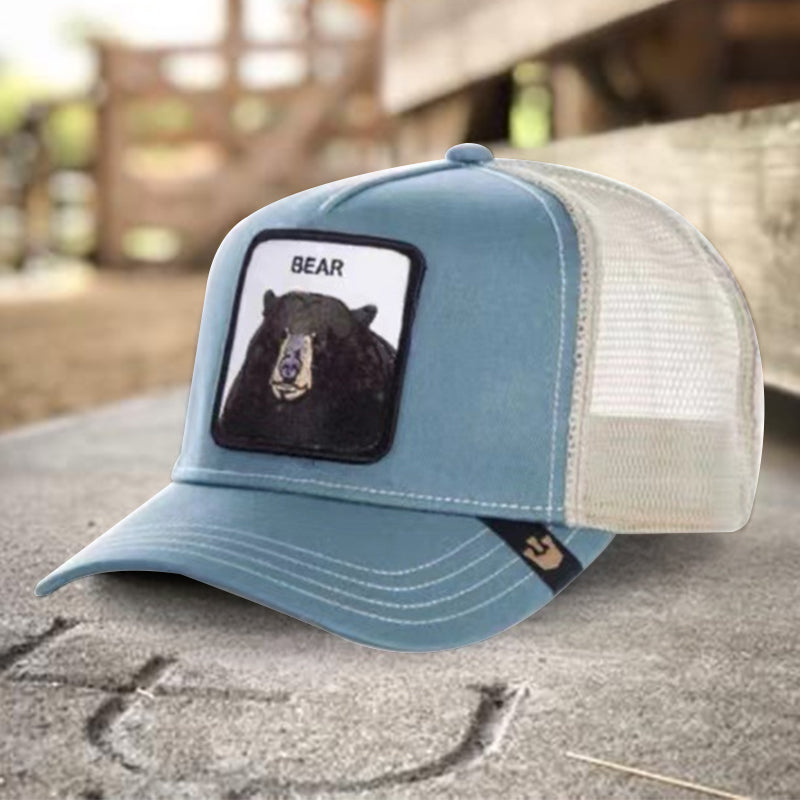 Dyremønster Baseball Caps med Netting