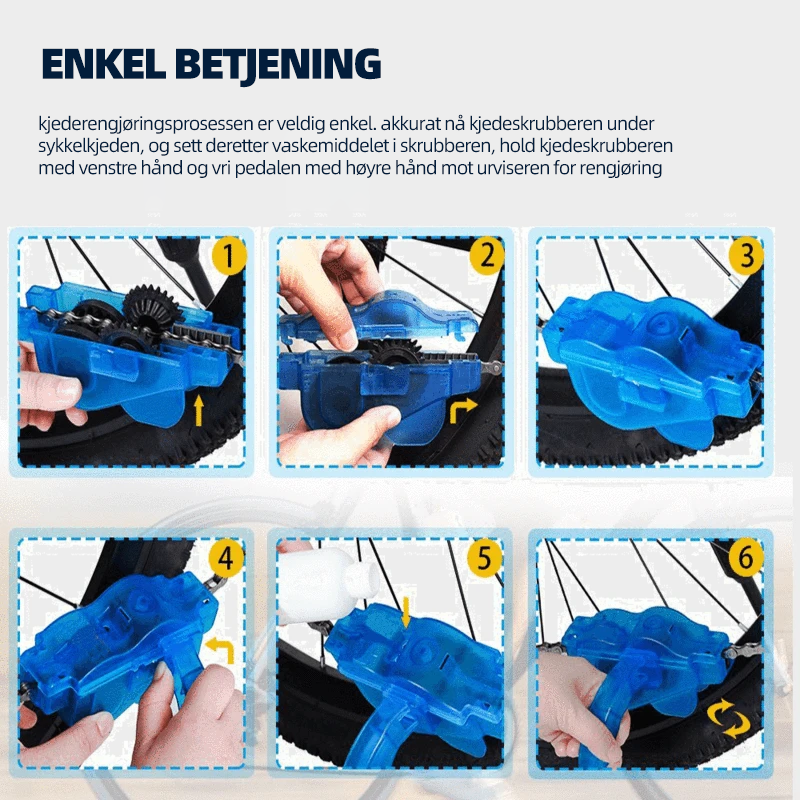 Sykkel kjede reneren