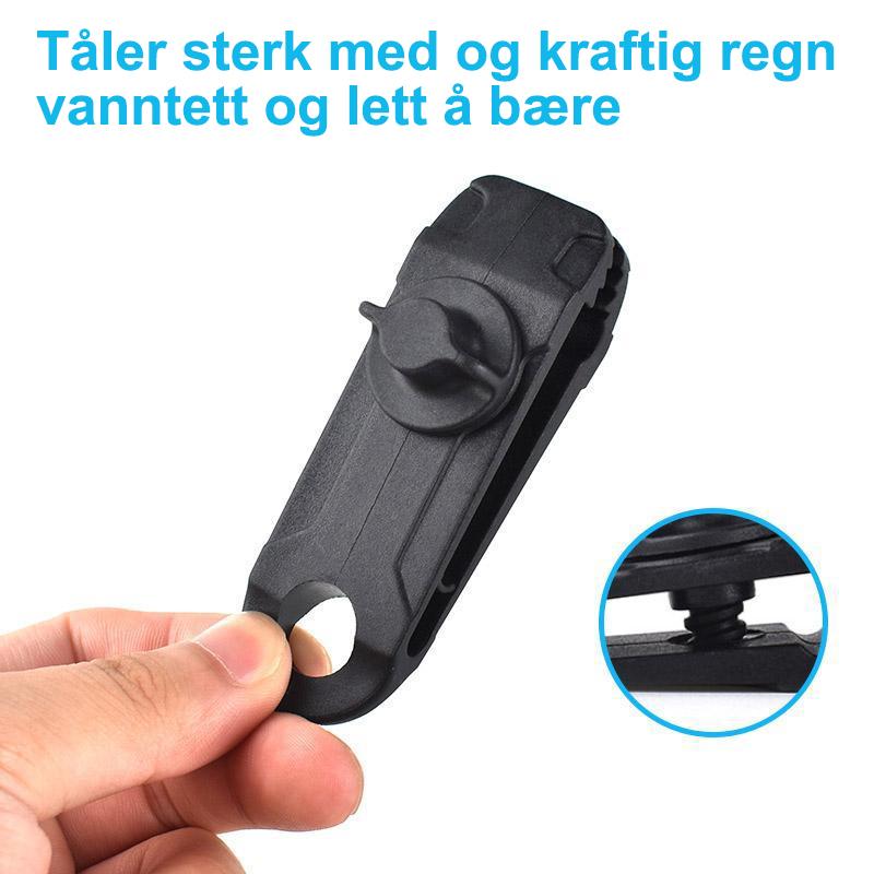 Gjenbrukbar linoleum teltklemmer