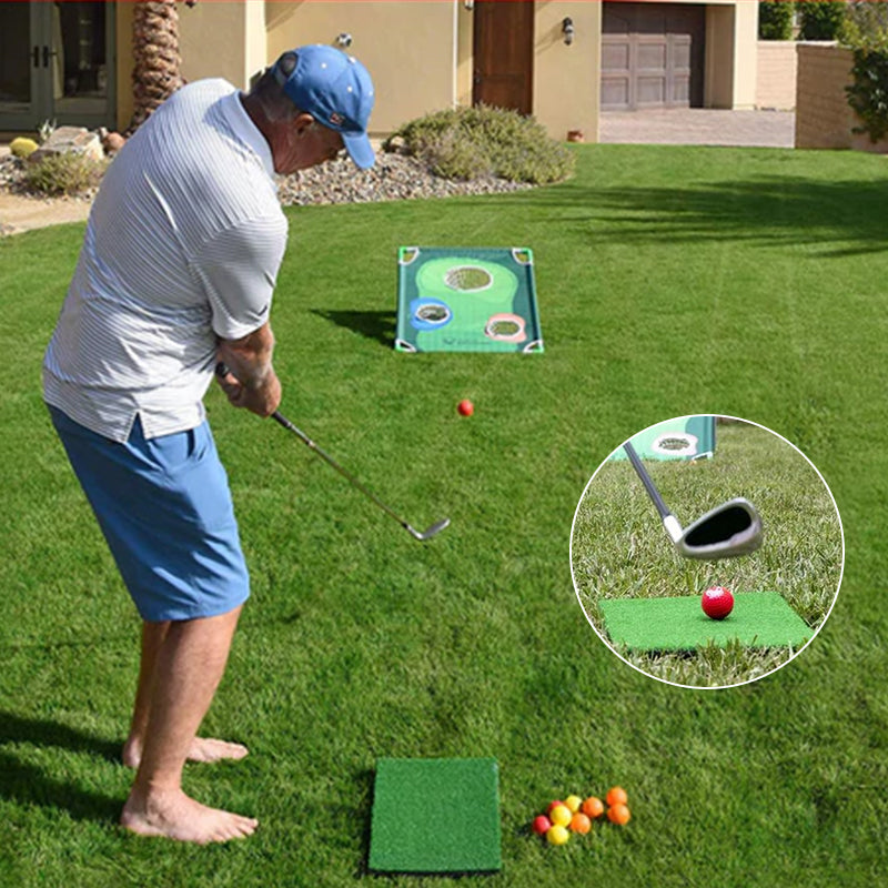 Bærbart utendørs golfspillsett
